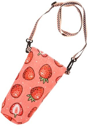 VANZACK Housse de Bouteille Eau Portable avec Protection Antidérapante pour Gourdes Expérience Utilisation Agréable Nettoyage Facile