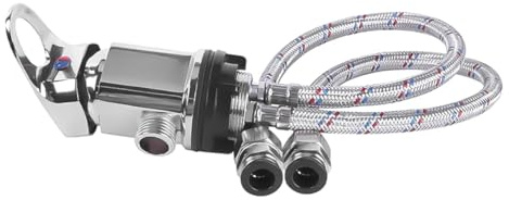 Hoite Grifo mezclador de ducha monomando para autocaravanas: diseño compacto, fácil control de temperatura y caudal, grifo de baño para autocaravanas.