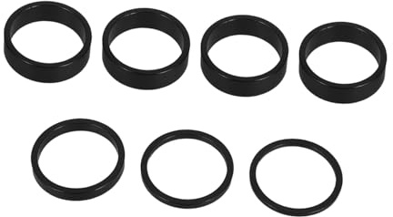 ERINGOGO 7 St Styrdistanser Racercykel Styrstam Cykelbroms Skruv Bricka Styrstam Distanser För Cyklar Bas
