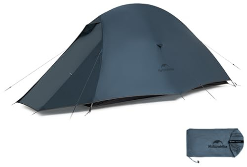 Naturehike Cloud up Pro Tent,2024 Upgrade Ultralight Tents,1.75kg/3.86lbs(All accessories included),Double 2 Person Tent,for cycle camping,Backpacking,Hiking,Self-standing, Construction