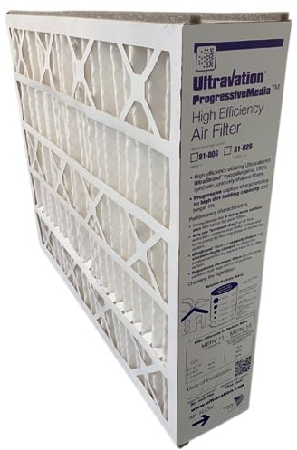 Ultravation Model 91-006 Progressive Media Filter - 20x25x5