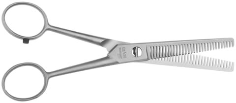 EHASO Hundeschere Effilierschere aus Solingen, 15,5cm 30er Zahnung