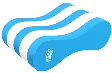 Sunlite Sports EVA 5-Layer Pull Buoy Leg Float - Pool Training Aid, Legs and HIPS Support for Adults, Kids, and Beginners, for Swimming Stroke