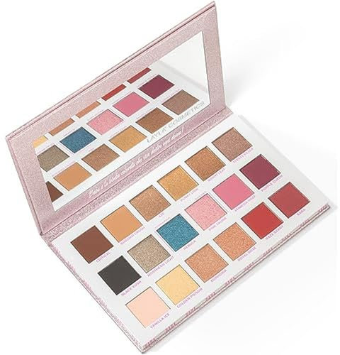 LAYLA Palette ombretti Baba Layla Cosmetics: 18 tonalità scriventi e sfumabili in 2 finish. Perfetti per ogni look, anche come blush ed illuminante. Applicazione con pennello o dita.