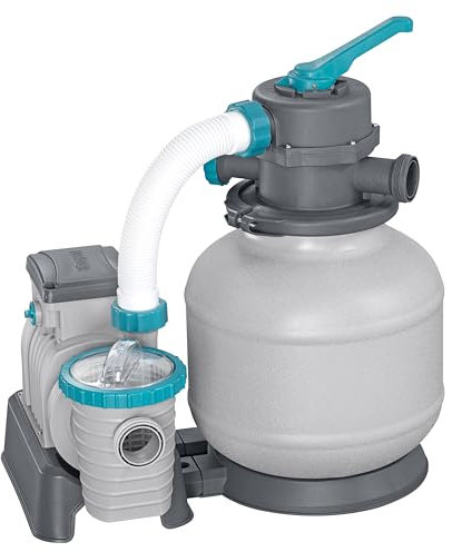 Bestway 58499-7 Sandfilterpumpe 8.327 l, Grau