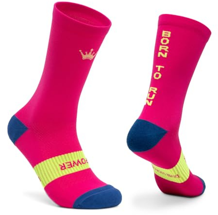 DIVER SOCKS Calcetines Deporte Hombre y mujer |Medias Compresión Mujer y Hombre para Running,Crosstraining, Padel y Ciclismo | Calcetines Antideslizantes, Antiampollas y Alta Comodidad talla 35-46