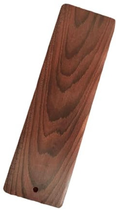 MagiDeal Bandeja giratoria para baguettes, Bandeja para Servir Pan de Madera con báscula, Bandeja portátil práctica y móvil, Placa de Transferencia para, 38cm X 12cm