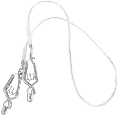 MAGICLULU Connecteur de Masque D'escrime Réglable, Pince Professionnelle pour Câble de Fleuret, Clip Multifonction pour Fil de Clôture, Accessoire D'équipement D'escrime Fiable et Résistant