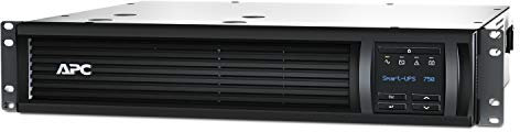 APC Smart-UPS 750VA LCD RM - UPS (rack-mountable) - AC 230 V - 500 Watt - 750 VA - Ethernet, RS-232, USB - output connectors: 4 - 2U - black - with APC UPS Network Management Card - for P/N: AR4018SPX432, AR4024SP, AR4024SPX429, AR4024SPX431, AR4024SPX432, NBWL0356A