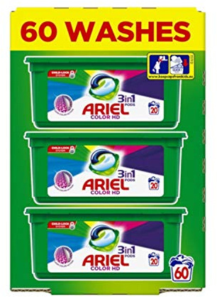 Ariel Pods 3 i 1 60 kapslar