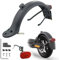 Gleamydot Hinterer Kotflügel Electric Scooter Hinterers Fender Ersatz Sets Kompatibel für Xiaomi E Roller Mi M365 S1 Pro 2 Essential Mudguard Zubehör (Schwarz)