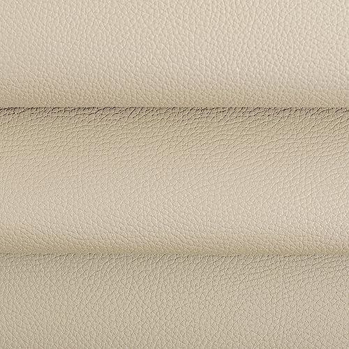 TRAMATESSILE Tessuto Ecopelle Morbida Finta Pelle a metraggio a Partire da 50 CM (Lunghezza) x 140 CM (Larghezza Fissa); 1 qtà=50cm; 2qtà=100cm - per arredo divani, sedie, poltone