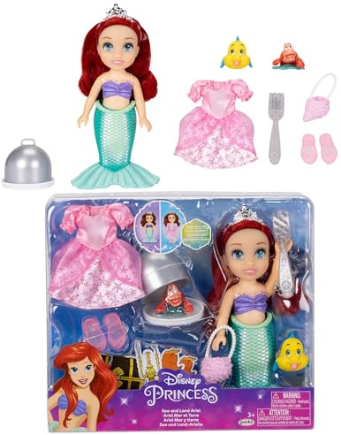 Disney Princess Sea to Land Ariel Doll (15cm.)