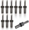 4 Inch Stone Splitting Tools,10-Piece Plug Wedge and Heavy-Duty Rock Wedges – 4 Inch Concrete & Stone Chisel Kit for Rock, Granite, and Concrete Demolition