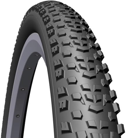 XLC Cirrus VT-M30 MTB däck, 27,5 x 2,60 tum, ETRTO 66–584, trådversion, svart