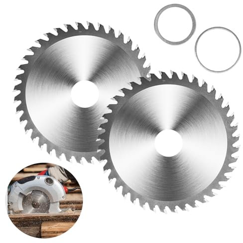 4.5 Circular Saw Blade 115mm 2 pcs 40 Teeth Wood cutting Mitre Saw Blade Plastic Alloy Carbide Angle Grinder Saw for Angle Grinder Cutting Disc Wood