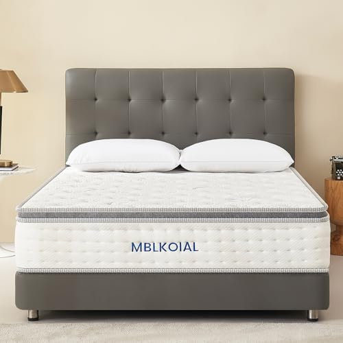 MBLKOIAL Materasso 140 x 200 cm, altezza 30 cm, materasso a molle insacchettate, grado di durezza H3, certificato Öko-Tex per adulti (30 cm, 140 x 200 cm)