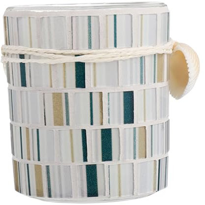 POPETPOP 1pezzi Portacandele in Vetro Vuoto Portacandele in Vetro in Creativi Decorazione Forma Candela in