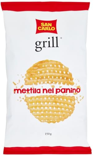 6 x 150g San Carlo Grill, Patatine Croccanti Senza Glutine