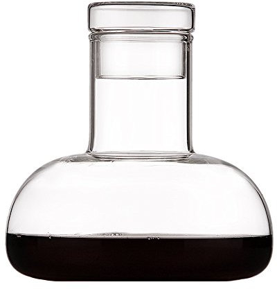TAMUME 1,5 litros Vino Blanco y Vino Tinto Decanater Vidrio Jarra de Vino Carafe con Tapón de Vidrio Sellado de Corcho Ideal para Vinagre de Vino Caliente para Navidad Decantador Aireador Cristal