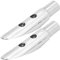 Boot Rail Handlauf, Marine Tubing Handlauf, 22mm Innendurchmesser 316 Edelstahl Handlauf Ende Reling Halterung für Marine Boot 7/8 Zoll Rohr Segelboot Powerboat Handlauf