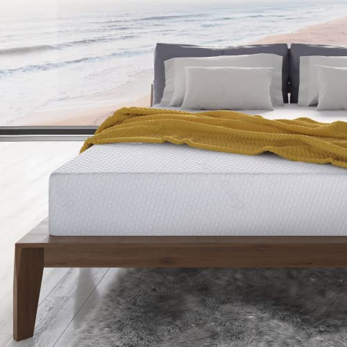 DURA TRIBE GelSmart | EU Small Single 2ft6 | Gel Infused Cool Memory Foam Mattress Removable Breathable Cover Medium Feel 20 cm Deep (80 x 200 cm)