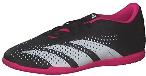 adidas Unisex adulto Predator Accuracy.4 Indoor Sala Boots, core black/Cloud white/team shock pink 2, 47 1/3 EU