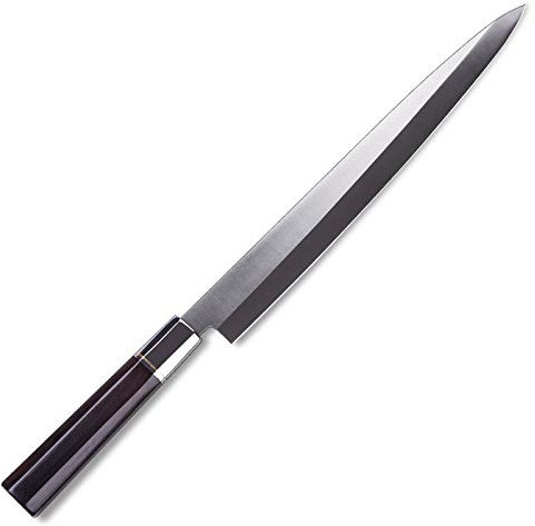 WERWER Coltello per il sashimi giapponese professionale Yanagiba Coltelli di filettatura Sushi Sushi Coltello da cucina in acciaio inox Giappone Style Yanagi Coltelli da pesci Yanagi
