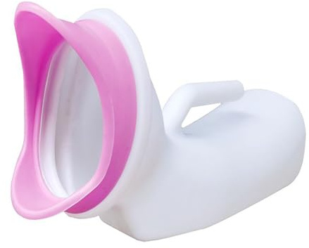 SXTYYH Orinal Adulto for Personas Mayores Uso Nocturno, Cuña Orinal Mujer Orinal Femenino, Botella Orinal/Urinario Portatil Ancianos Recogida De Orina