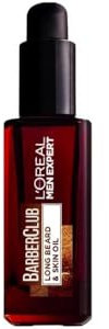L’Oréal Paris Men Expert Conditioning Beard & Skin Oil 30ml, Barber Club Oil With Cedarwood Essential Oil, Tames, Conditions and Softens Facial Hair
