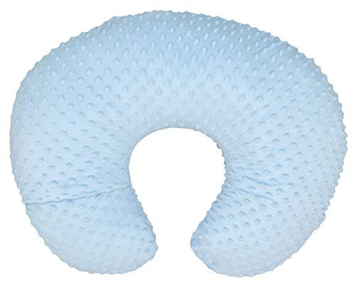 Stillkissenbezug für Stillkissen Baby U-förmiger Ersatz Bezug Abnehmbarer Kissenbezug Multifunktionaler Kissenbezug Weich und bequem Stillkissenbezug Blau