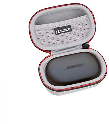 RLSOCO hörlursväska fodral för Bose QuietComfort Brusreducerande Trådlösa Hörlurar &Bose Sport Hörlurar （Grå）