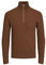 JACK & JONES Herren JPRCCPERFECT Knit Half Zip SN Strickpullover, Cambridge Brown ,L