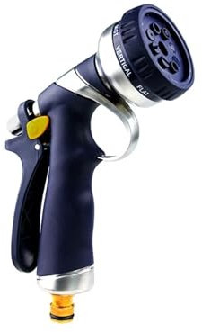 Pulvérisateur d'eau de jardin en alliage de Zinc, 8 fonctions, for arrosage de pelouse, buse d'eau, lavage de voiture, outils d'arrosage, pistolet à eau