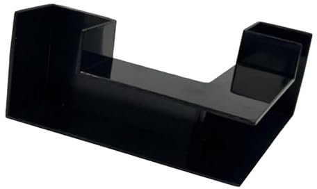 Colcolo Aquarium Underground Tunnel, Loaches Hideout,Black Multipurpose Double Entry Tank Decor,Decoration Viewing Tunnel