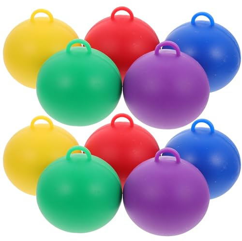 GALPADA Pesas de Globos de Plástico Reutilizables 10 Piezas Orificio para Hilo, Forma Esférica, Ideales para Decoraciones de Fiestas y Globos de Gas Ligero