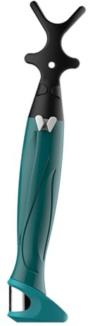 idi Toothbat - Wow Adult Floss Holder (Green/White/Black)-Patented Design Awards Winning Product, Easy, Comfort & Effective, Works Perfectly with Reach Waxed Nylon Floss (Green)