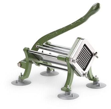 New Star Foodservice 37340 Commercial Restaurant French Fry Cutter with Suction Feet, 1/4-Inch