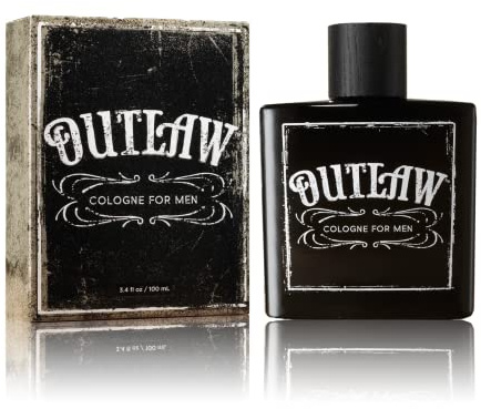 Outlaw Men’s Cologne by Tru Western - Refreshing Bergamot, Lavender and Fir Balsam for a Sensual Aroma - 3.4 oz
