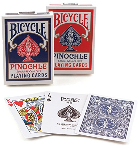 Bicycle Pinochle Playing Cards Pack of 4