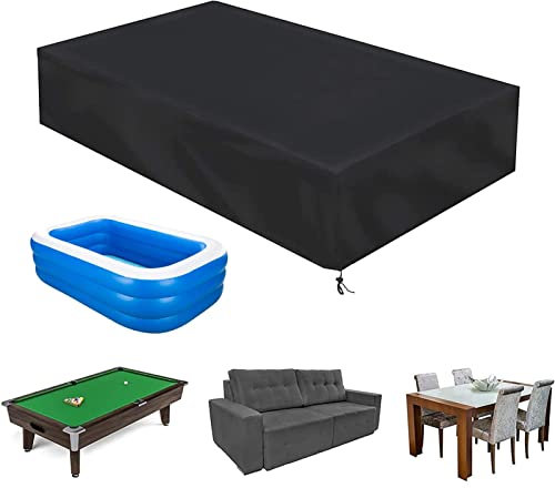 ZHANGY Copertura per sabbiera Impermeabile 160x160x30cm, Protezione per Piscina Quadrata con sabbiera, Copertura per Piscina, Copertura per Piscina per Famiglie Copertura per Piscina Rettangolare