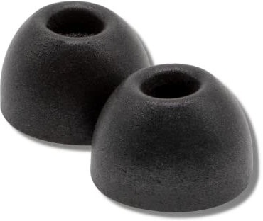 Comply Foam TW-400-C TrueGrip Pro Ohrstöpsel für JLAB, Bowers & Wilkins PI7, PI5, Technics EAH-AZ70, Tune 125TWS, klein, 3 Paar, schwarz, Comfort Memory Foam Ohrstöpsel