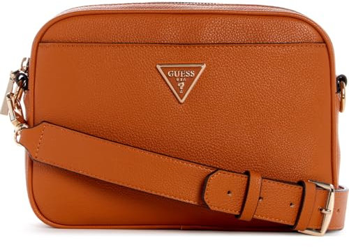 GUESS Meridian Girlfriend Camera Bag S Cognac