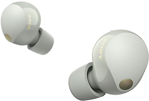 Sony WF-1000XM5 Kabellose Ohrhörer mit Geräuschunterdrückung, Bluetooth, In-Ear-Kopfhörer mit Mikrofon, bis zu 24 Stunden Akkulaufzeit und Schnellladung, IPX4-Einstufung, funktioniert mit iOS und and