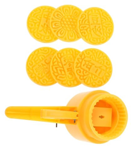 Amosfun 1 Set Mondkuchenform Pressbohnen Kuchenform Mondkuchen Backform Festival Formen Zum Backen Chinesische Handpresse Keksstempel Grüne Bohnen