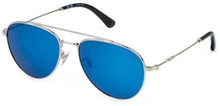 POLICE SUNGLASSES MAT: Stainless steel_C: TOTAL SHINY PALLADIUM D: 150x17 / Male