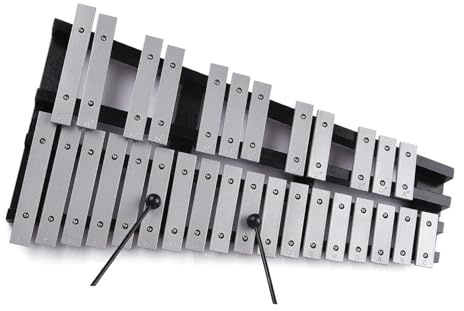 Instruments De Musique En Xylophone Xylophone Glockenspiel 30 Notes Cadre En Bois Pliable Barres En Aluminium Avec Sac De Transport Instruments De Musique À Percussion