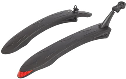 Hellery Schutzblechset für Fahrräder, Verstellbar für 26 Zoll Und 27,5 Zoll, Leichtes Ersatzteil, Schutz für Vorder Und Hinterrad