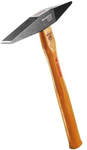 FACOM - Marteau à Piquer les Soudures - 213H.30 - Manche en Bois d'Hickory Ultra Léger et Haute Sécurité - Convient à un Usage Professionnel - Matériau Durable de Qualité