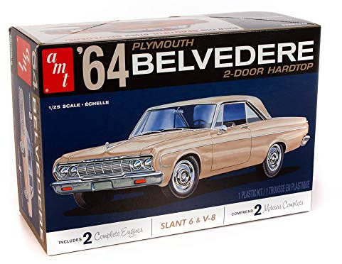 AMT 1:25 1964 Plymouth Belvedere w/Straight 6 Engine
